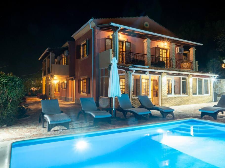 Poli House Family Villa W/ Pool Corfu  Ngoại thất bức ảnh